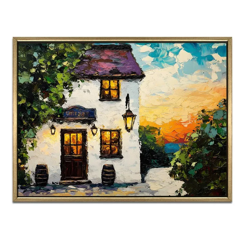 Verandelle Canvas Wall Painting With Frame media 3