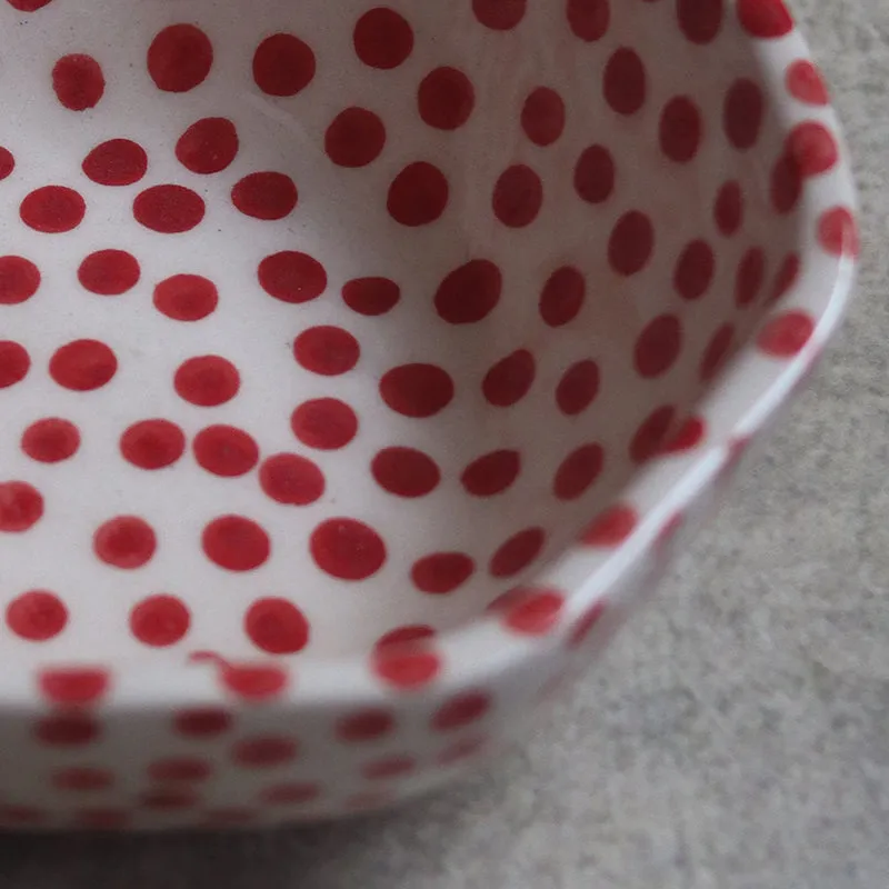 Otello Ceramic Snack Bowl (Red) - 200 mL media 5