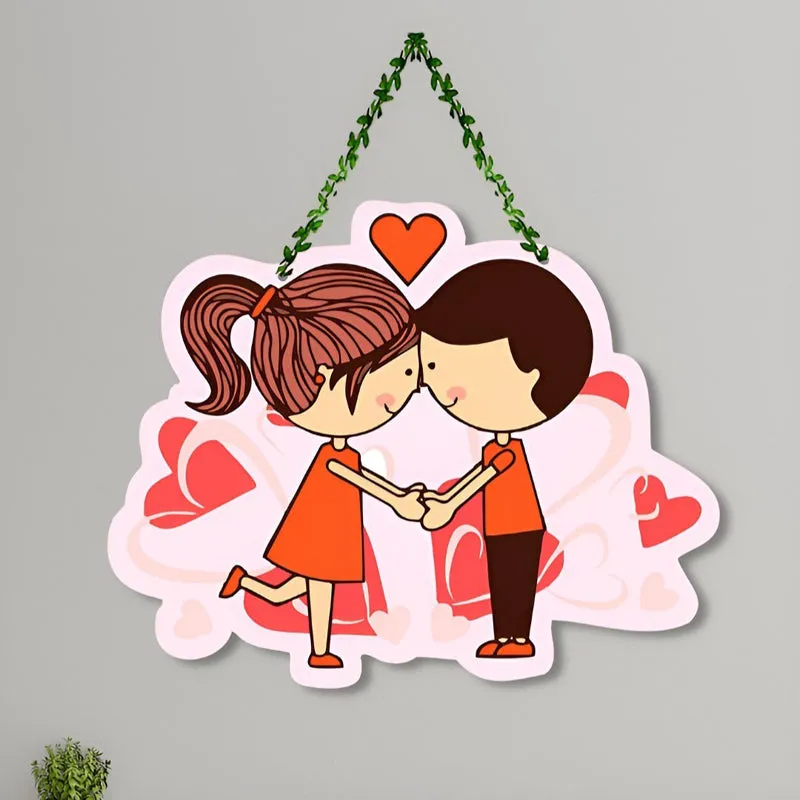 Cute Love Polyester & MDF Wall Hanging media 3