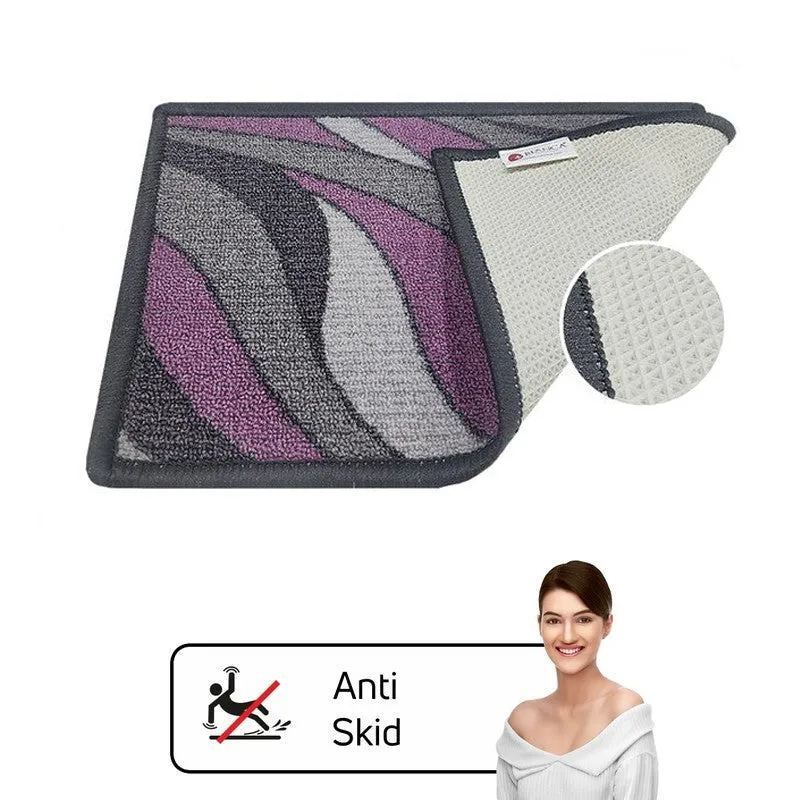 Hiro Abstract Nylon Door Mats - Grey media 7