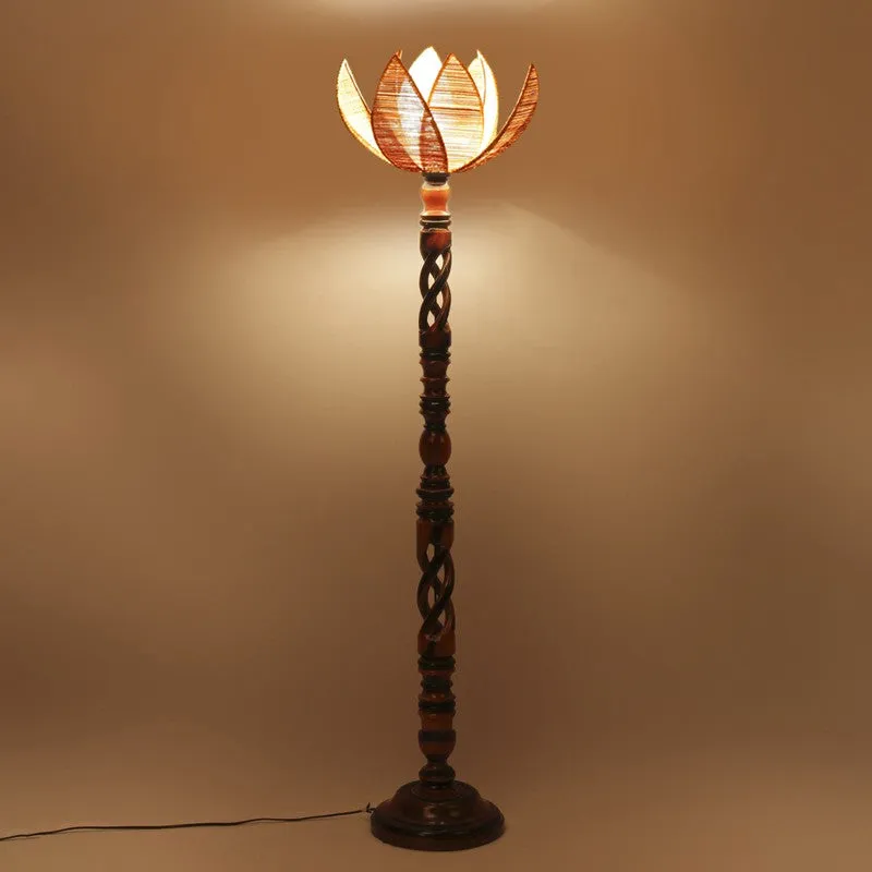 RegalShine Floral Floor Lamp media 4