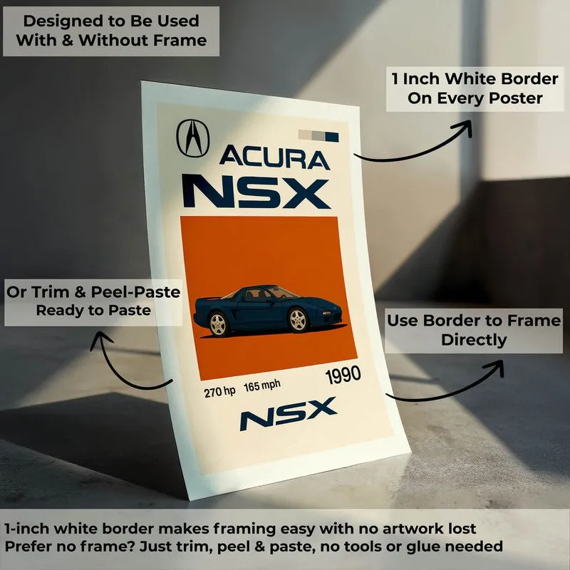 Acura NSX Legacy Wall Poster media 8