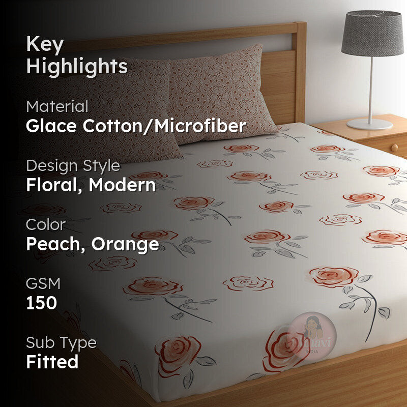 Rosita I Fitted Microfiber Microfiber Bedsheet - 150 GSM media 2
