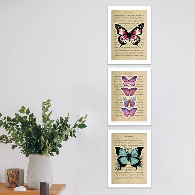 Flutter Fam Wall Art - Set Of Three