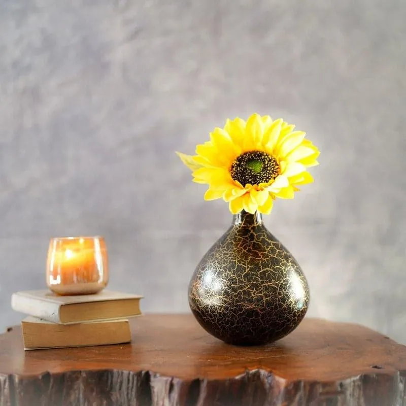 Iyana Metal Vase - Small media 3