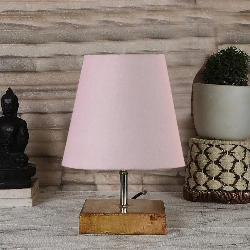 Tryda Fabric Table Lamp - Grey,Brown media 3