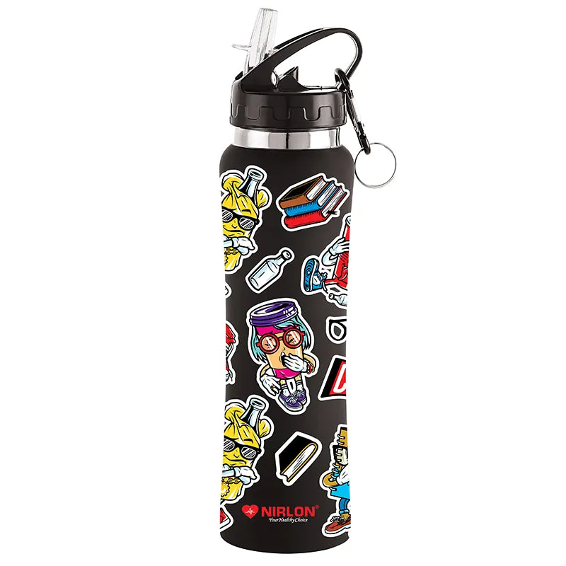 Belio Fancy Sipper Water Bottle - 750 mL media 1