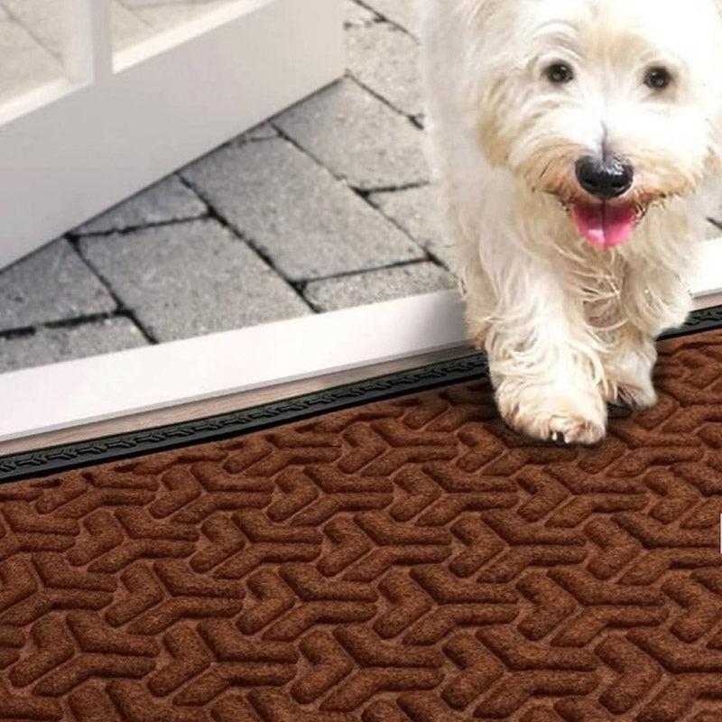 Maxo Antiskid Rubber Door Mats - Brown media 3