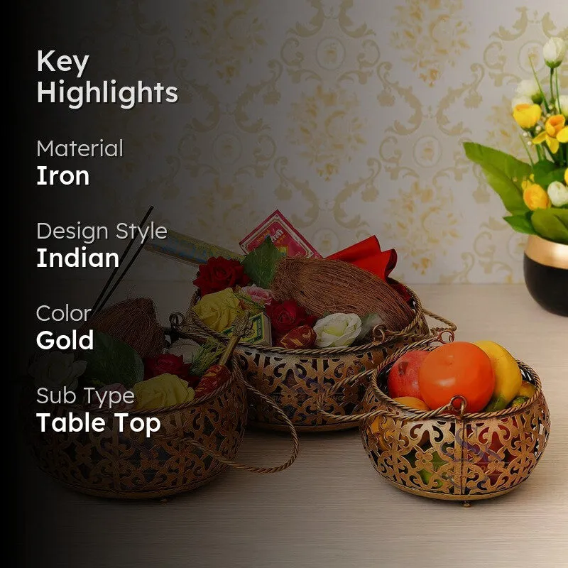 Rang Riwaayat Decor Showpiece - Set Of Three media 2