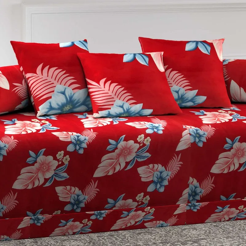 Petory Printed Diwan Set - Six Piece Set media 4