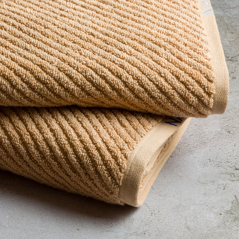 Nautica Riviera Soft Cotton Bath Towel (Beige) - Set Of Two media 5