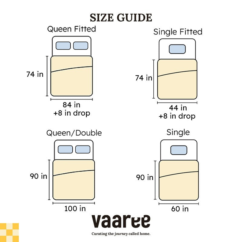 Marya Vibrant Bedsheet - 150 GSM media 6