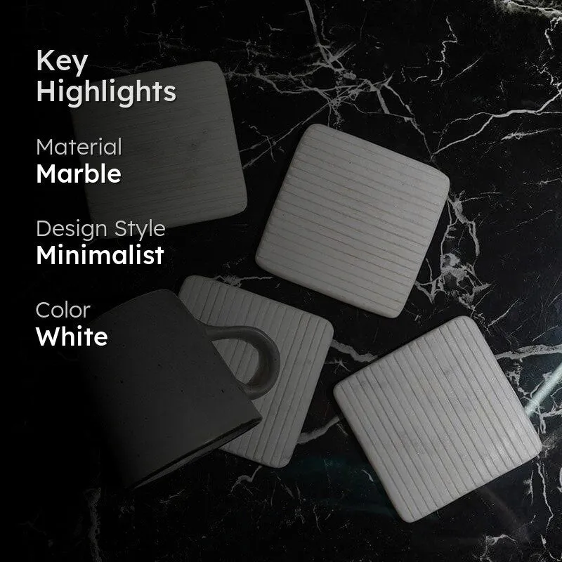 Mirage Marble Coaster - Set Of Four media 2