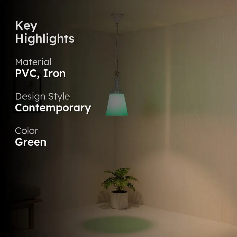 Fresh Green PVC Ceiling Lamp media 2