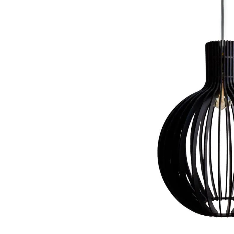 Gale Wooden Ceiling Lamp media 5