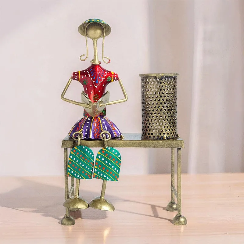 Rural Lady Stationary Stand media 1