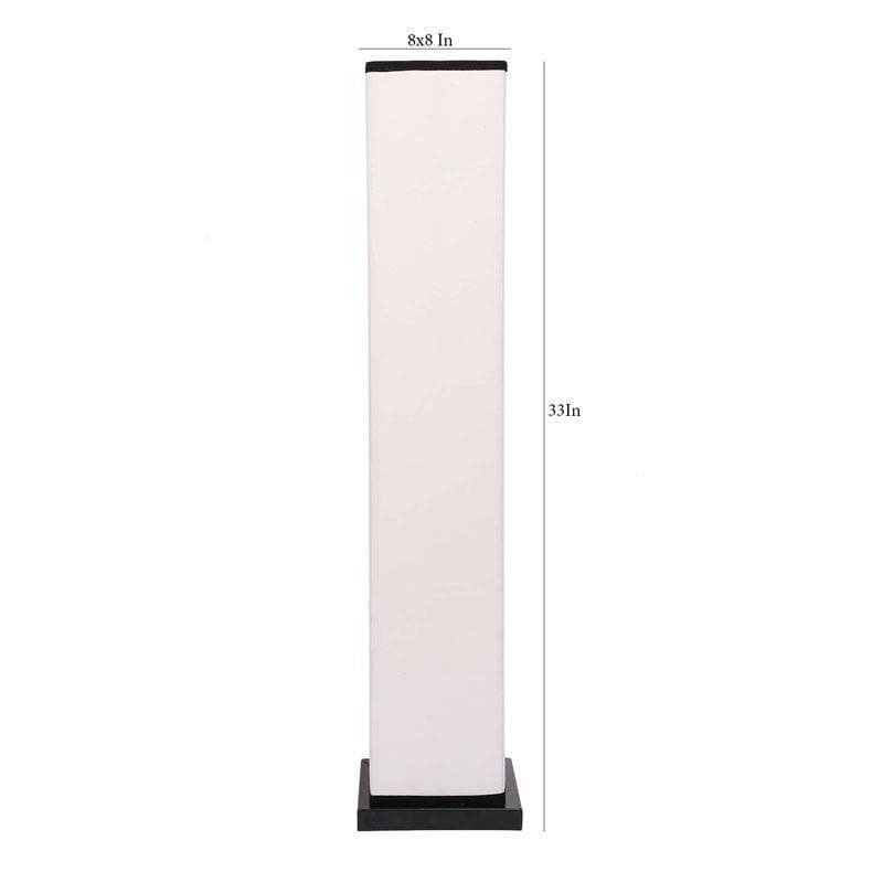 Twilight Fabric Floor Lamp - White media 8