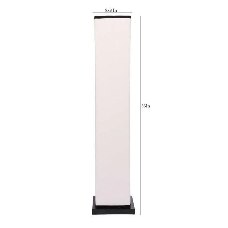 Twilight Fabric Floor Lamp - White media 8