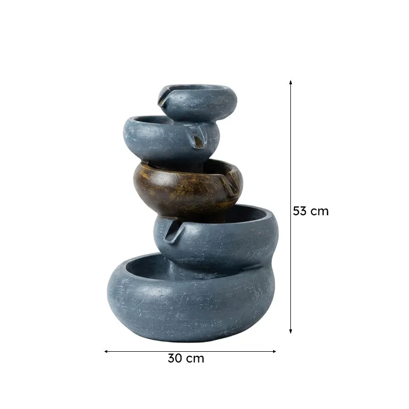 Potfall Water Fountain - Grey - 6
