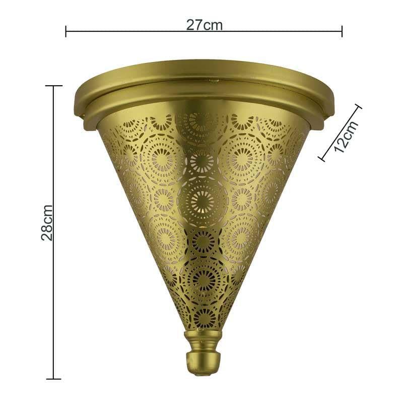 Enlightened Conical Metal Wall Lamp media 6