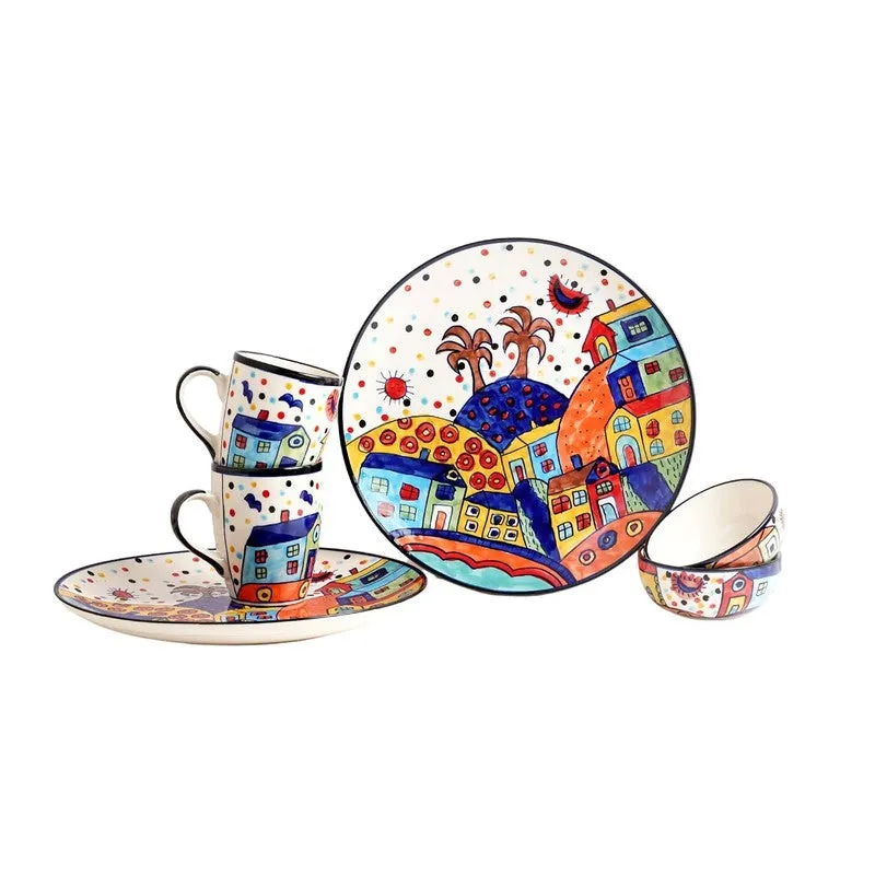 Noctra Edge Dinner Set - 6 Piece Set media 3