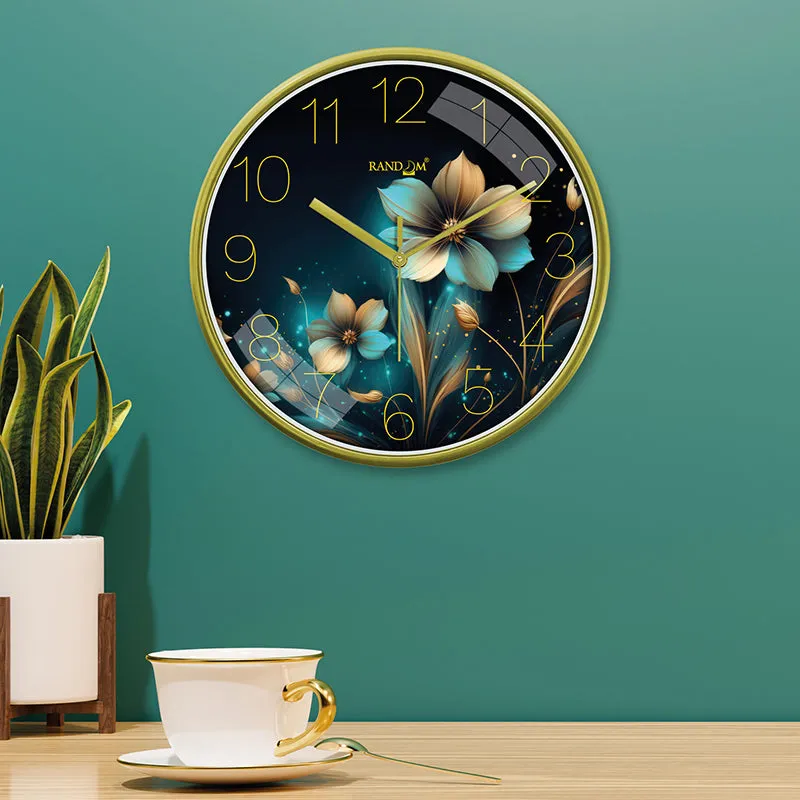 Etherea I Plastic Analog Wall Clock media 1