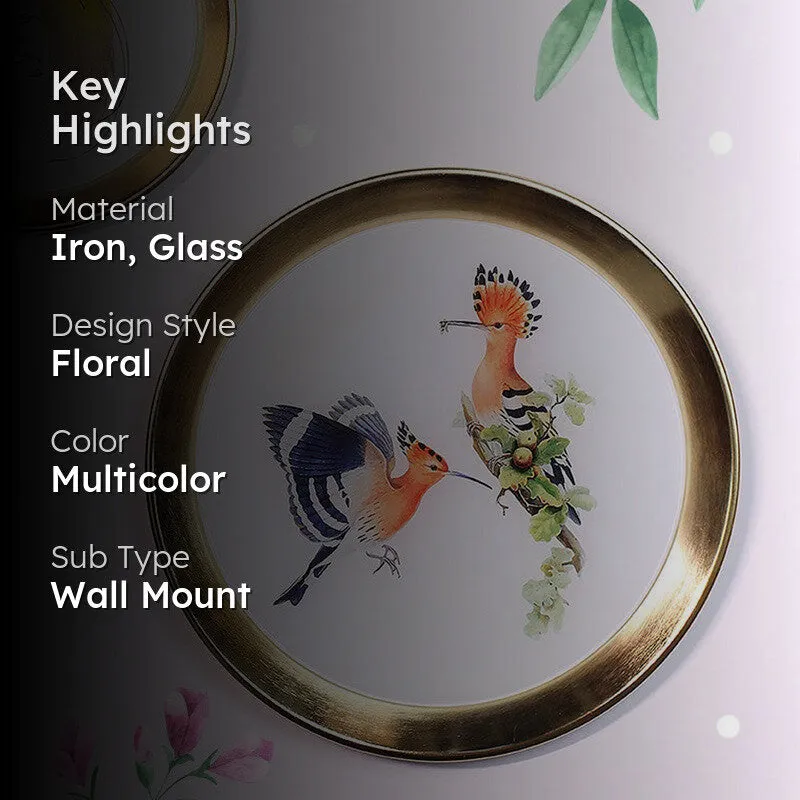 Mystic Garden Enamel Wall Plate media 2