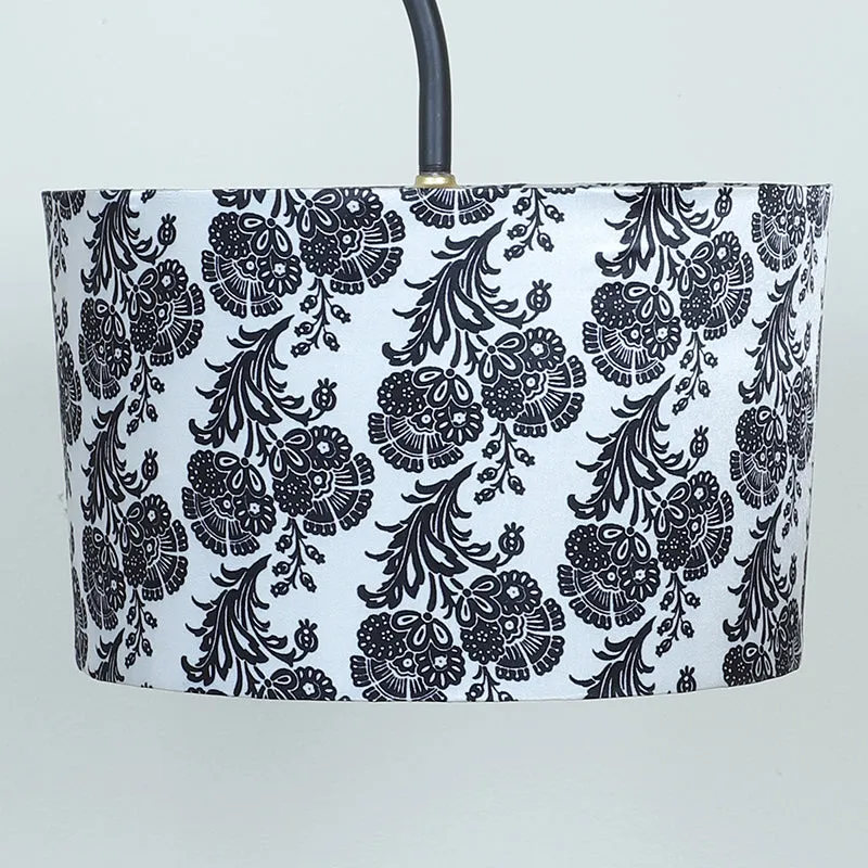 Filigree Printed Arched Floor Lamp media 5