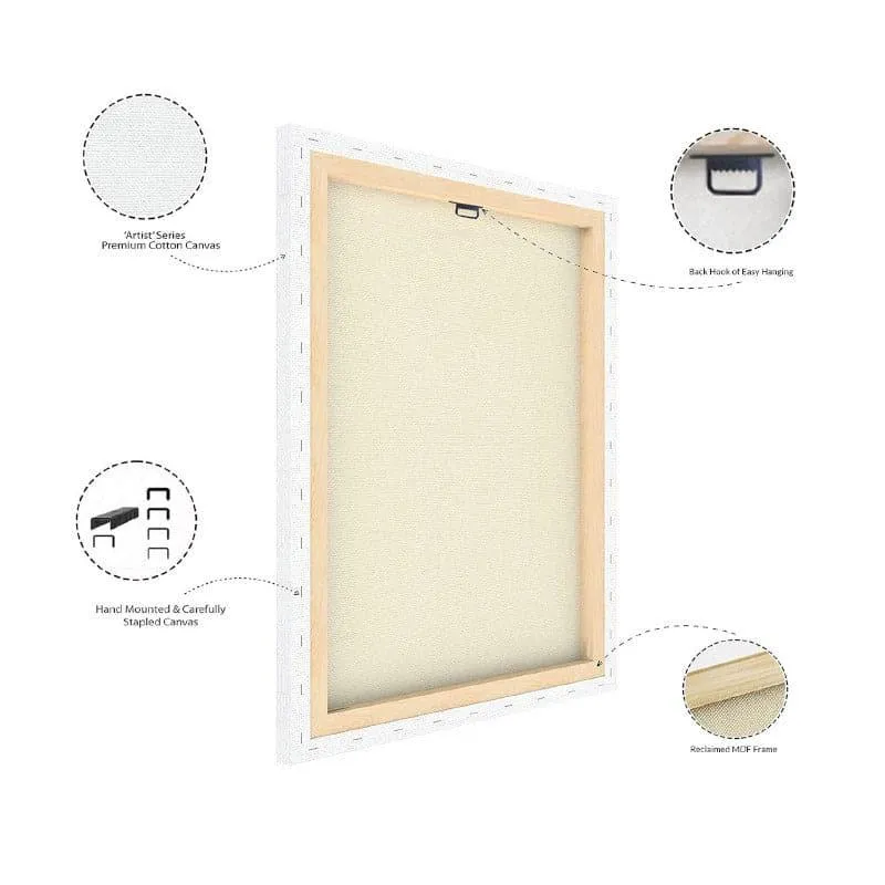 Women Phase Wall Painting - Set Of Three media 5