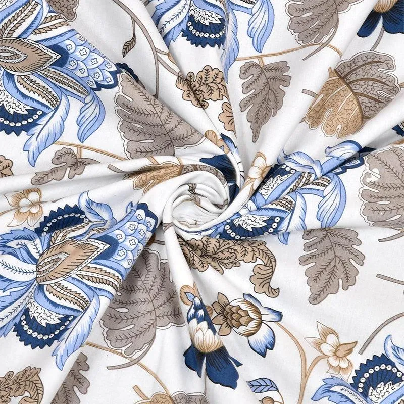 Niya Cotton Cotton Dohar (Blue) - 185 GSM media 7