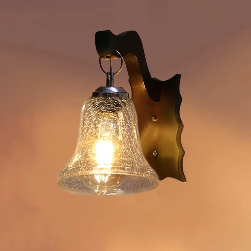 Lumi Crystal Arched Glass Wall Lamp media 8