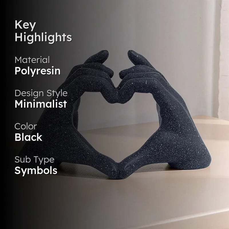 Galaxy Heart Showpiece - Black media 2