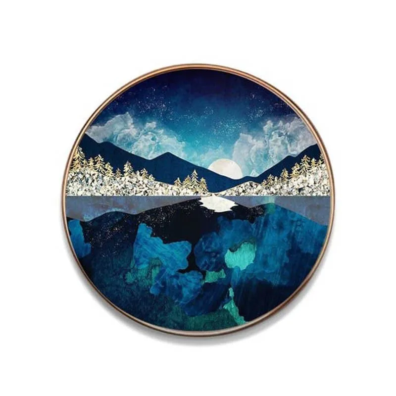 Reflection Hue Canvas Wall Art media 3