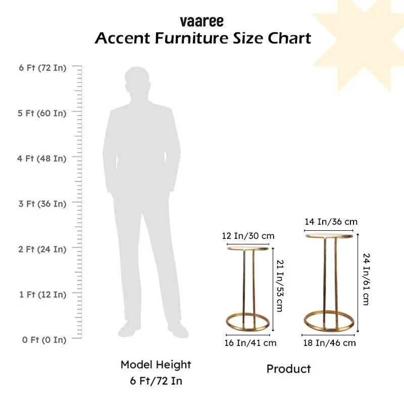 Milto Accent Table (Gold) - Set Of Two media 8