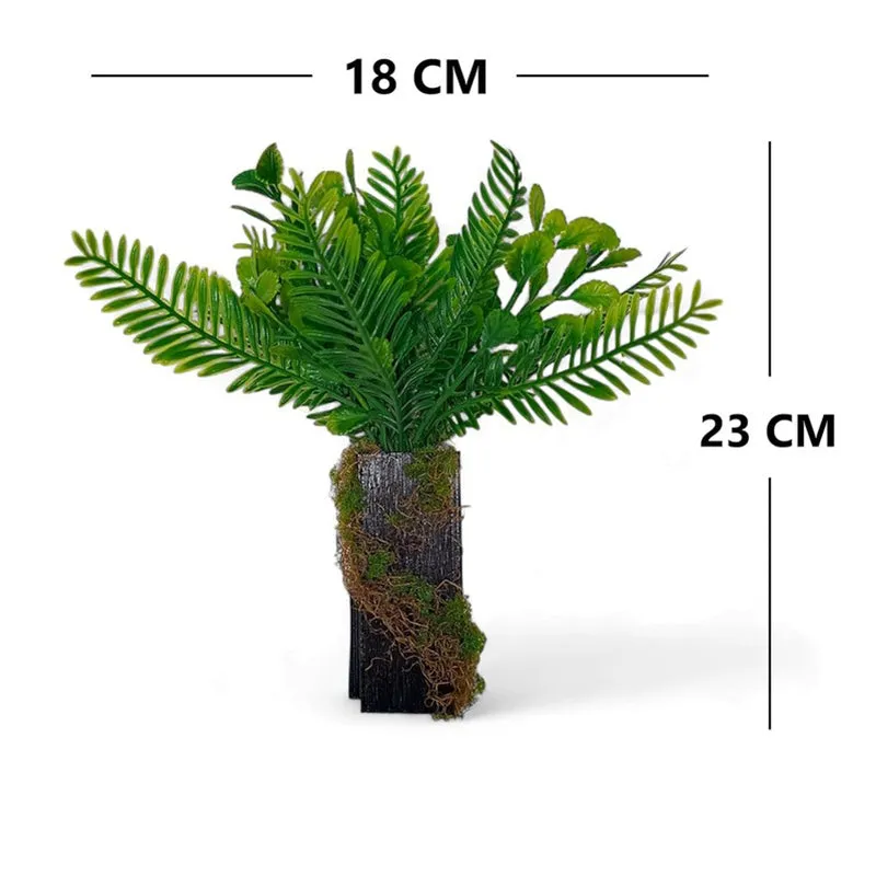 ZyraGreen Wall Mount Artificial Plants - 0.8 Feet media 8