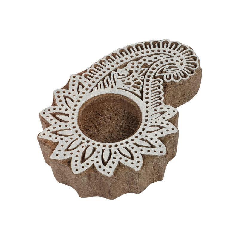 Ethnic Grove Tealight Candle Holder - Set Of Four media 3