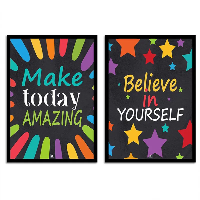 Make Today Amazing Wall Art - Set Of Two media 5