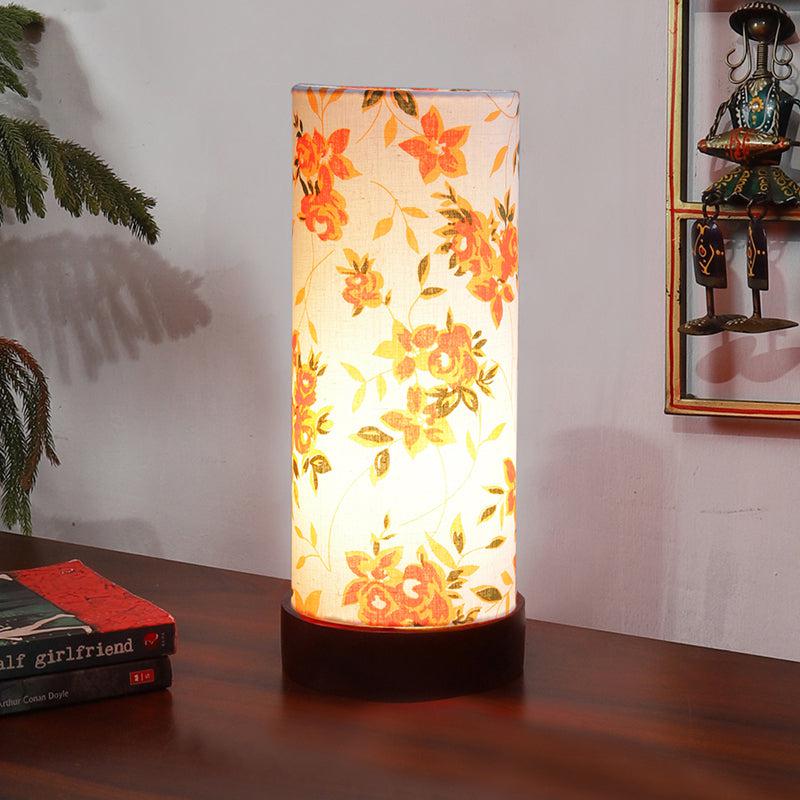 Ibis Mirza Tower Wooden Table Lamp - Multicolor