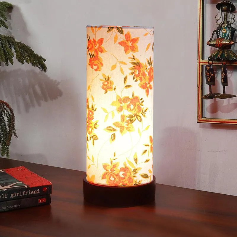 Ibis Mirza Tower Wooden Table Lamp - Multicolor media 1