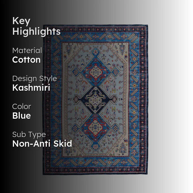 Neith Handwoven Cotton Rug media 2