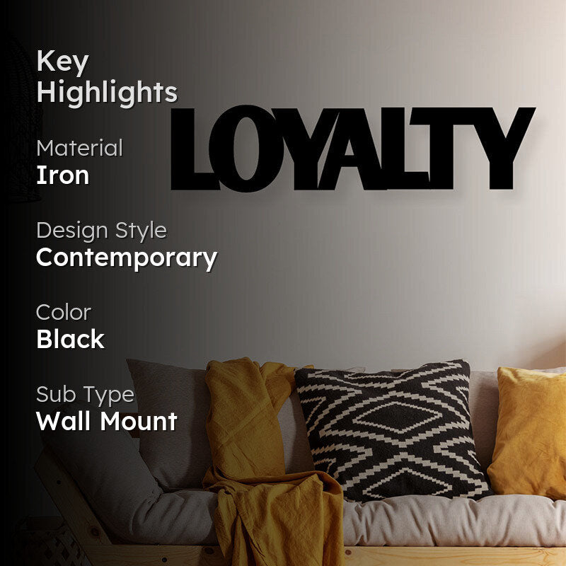 Loyality Iron Wall Accent media 2