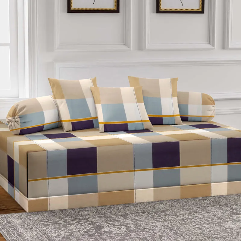 CheckLux Diwan Set - Six Piece Set media 1