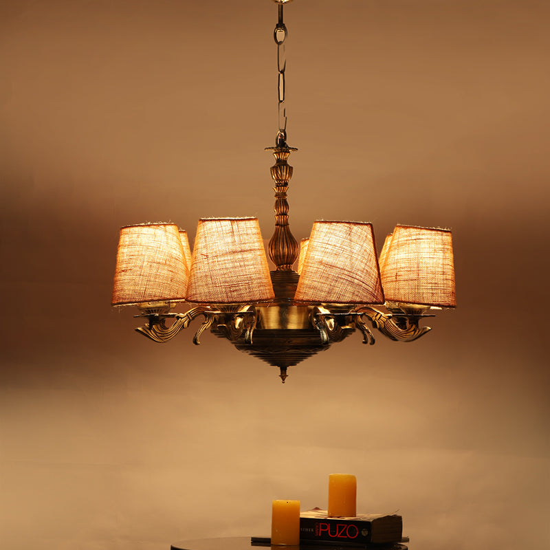 Vilona Conical Ceiling Lamp - Beige