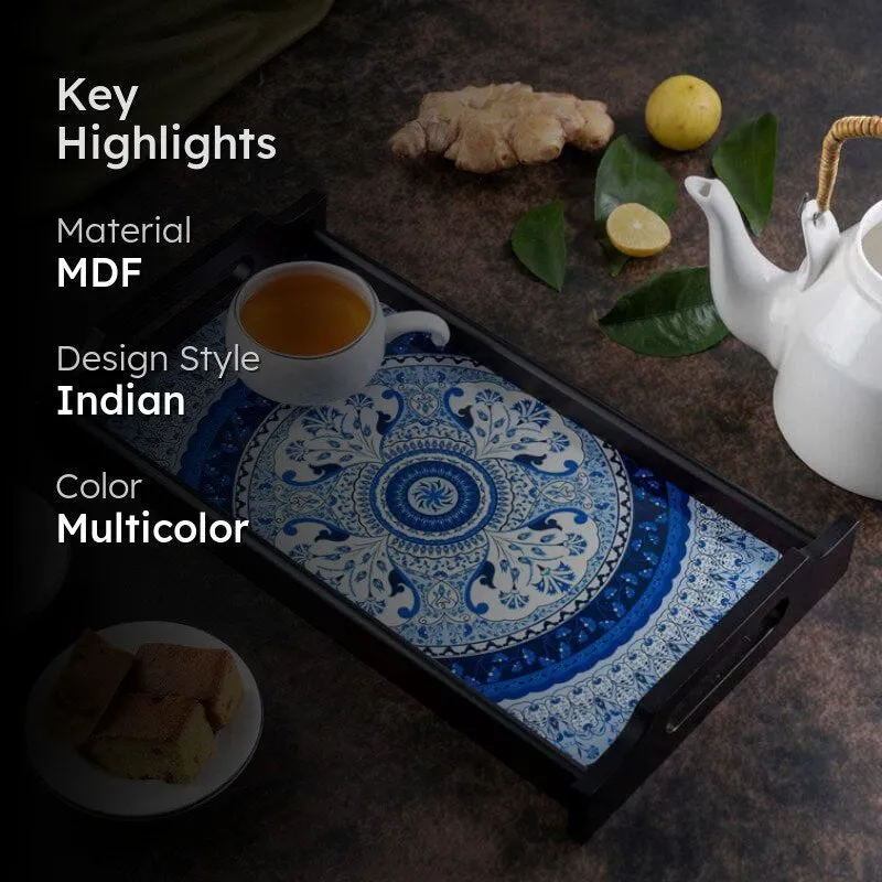 Mehmet Wooden Serving Tray media 2