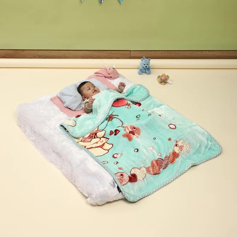 Monte Carlo Whimsical Waters Blanket - 550 GSM media 1