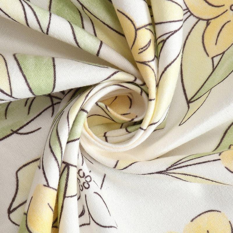 Armona Floral Microfiber Bedsheet Old - 130 GSM media 5