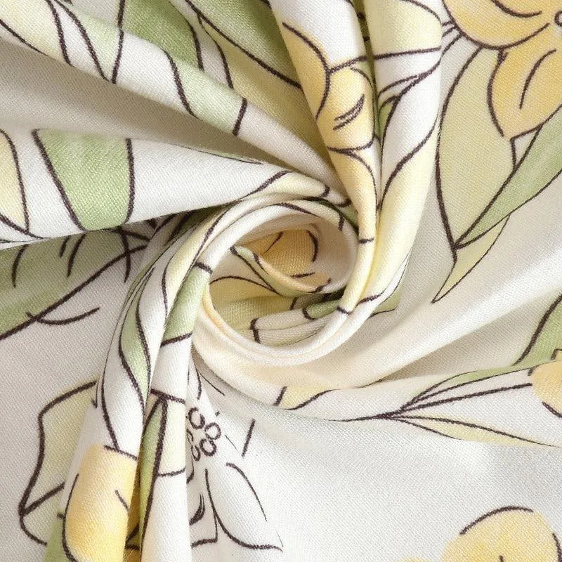 Armona Floral Microfiber Bedsheet Old - 130 GSM media 5