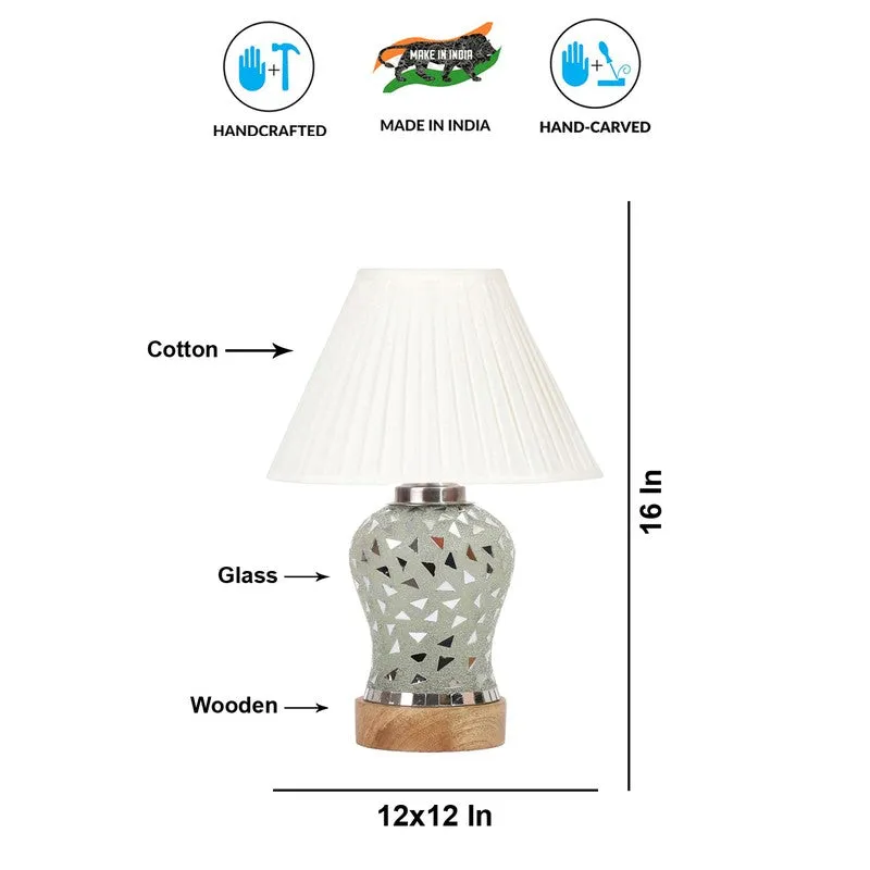 Liora Pleatra Wooden Table Lamp - Multicolor media 9