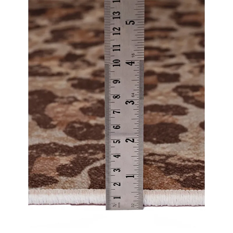 Leoperd Loom Carpet - Dark Brown media 8