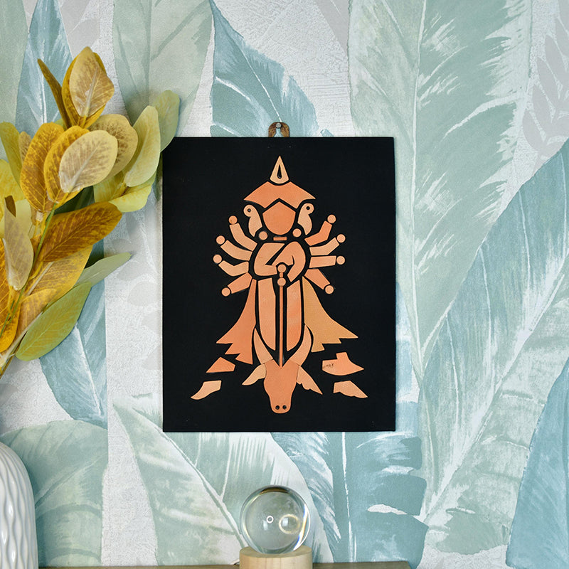 Shakthi Silhouette Terracotta Wall Art